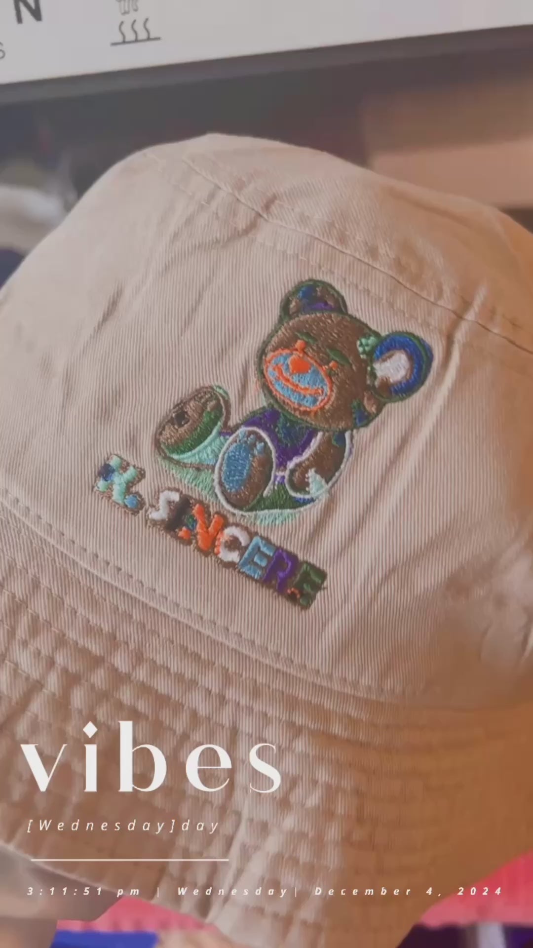 K. Sincere Bucket Hat